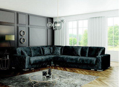 Design Sofa Ecksofa Samt Wohnlandschaft Möbel Couch L-Form Schlafsofa Sofas Neu